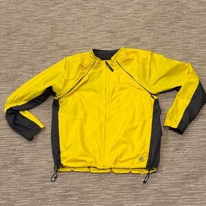 Novara Yellow and Black Cycling Jacket